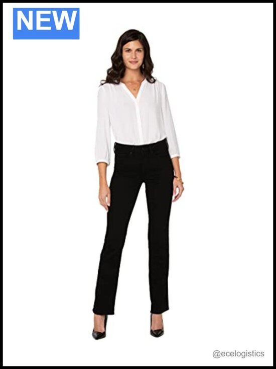 Denim - NYDJ Marilyn Straight Jeans Women's Lift Tuck Slimming Denim 32" Inseam